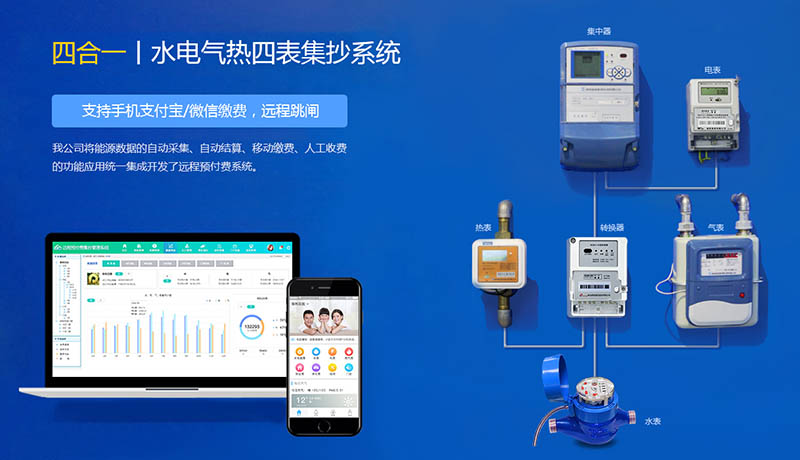 四表合一电表远程抄表系统